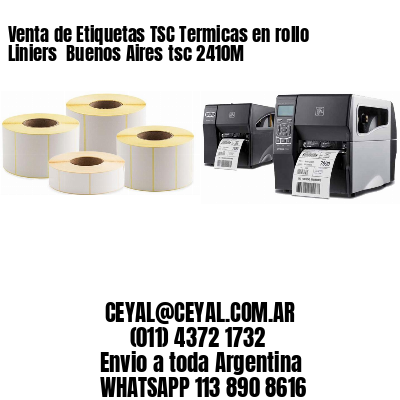Venta de Etiquetas TSC Termicas en rollo Liniers  Buenos Aires tsc 2410M