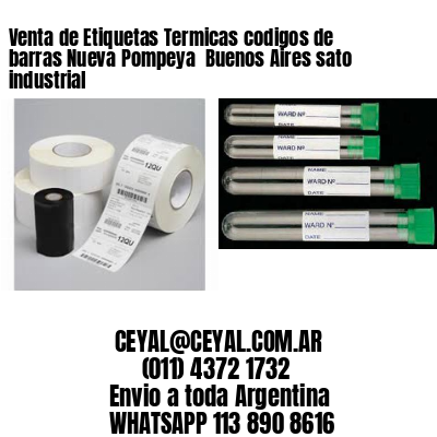 Venta de Etiquetas Termicas codigos de barras Nueva Pompeya  Buenos Aires sato industrial