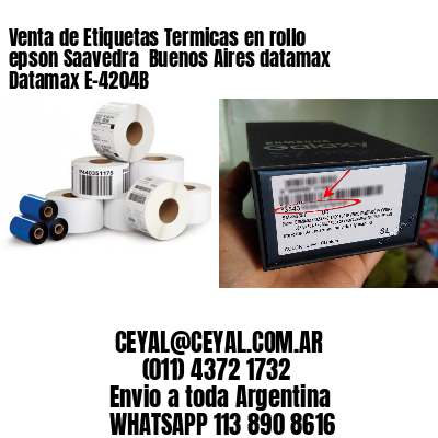 Venta de Etiquetas Termicas en rollo epson Saavedra  Buenos Aires datamax Datamax E-4204B