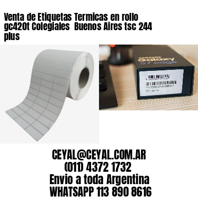 Venta de Etiquetas Termicas en rollo gc420t Colegiales  Buenos Aires tsc 244 plus