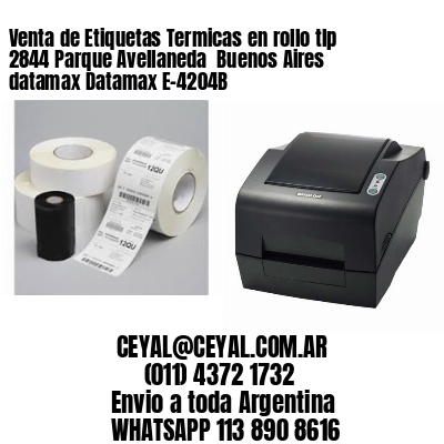 Venta de Etiquetas Termicas en rollo tlp 2844 Parque Avellaneda  Buenos Aires datamax Datamax E-4204B