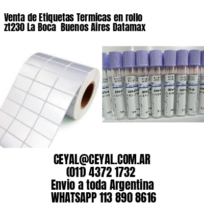 Venta de Etiquetas Termicas en rollo zt230 La Boca  Buenos Aires Datamax