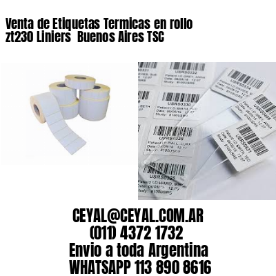 Venta de Etiquetas Termicas en rollo zt230 Liniers  Buenos Aires TSC