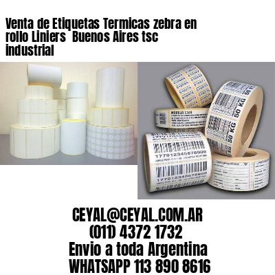 Venta de Etiquetas Termicas zebra en rollo Liniers  Buenos Aires tsc industrial