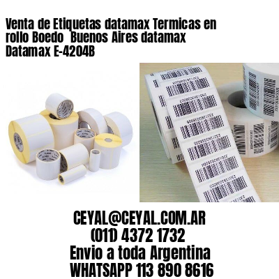 Venta de Etiquetas datamax Termicas en rollo Boedo  Buenos Aires datamax Datamax E-4204B