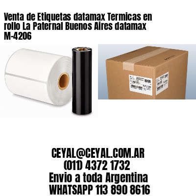 Venta de Etiquetas datamax Termicas en rollo La Paternal Buenos Aires datamax  M-4206