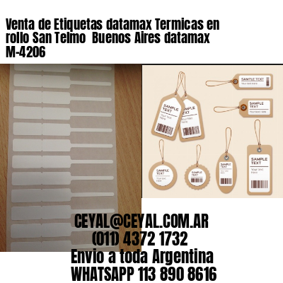 Venta de Etiquetas datamax Termicas en rollo San Telmo  Buenos Aires datamax  M-4206
