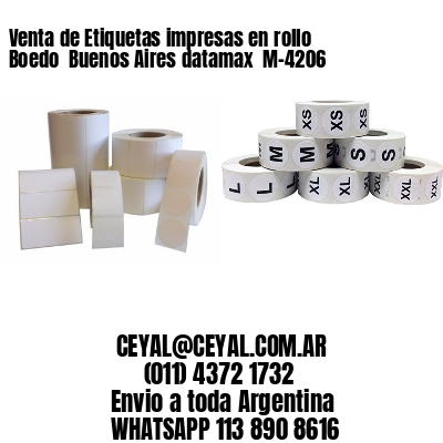 Venta de Etiquetas impresas en rollo Boedo  Buenos Aires datamax  M-4206