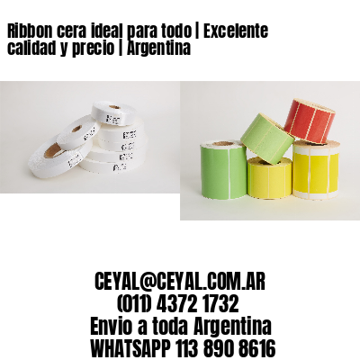 Ribbon cera ideal para todo | Excelente calidad y precio | Argentina