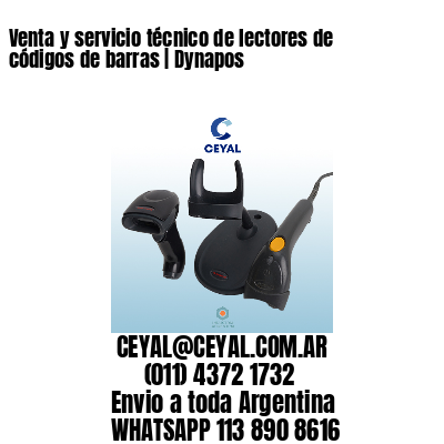 Venta y servicio técnico de lectores de códigos de barras | Dynapos