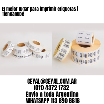 El mejor lugar para imprimir etiquetas | Tiendanube