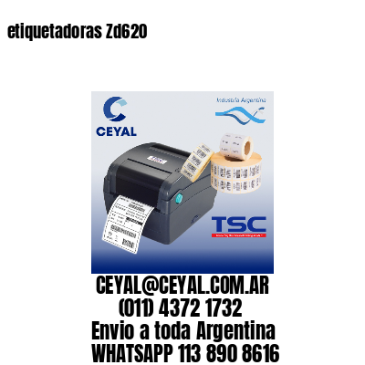 etiquetadoras Zd620