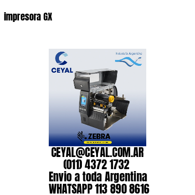impresora GX