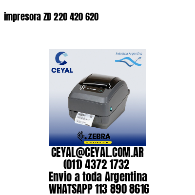 impresora ZD 220 420 620