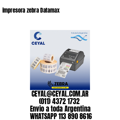 impresora zebra Datamax