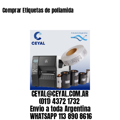 Comprar Etiquetas de poliamida