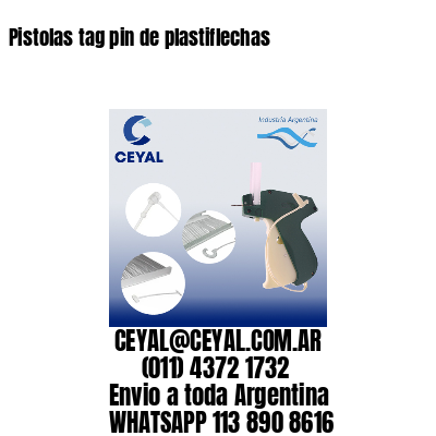 Pistolas tag pin de plastiflechas