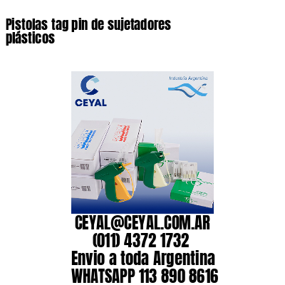 Pistolas tag pin de sujetadores plásticos