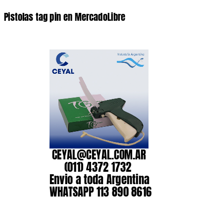 Pistolas tag pin en MercadoLibre