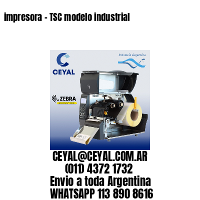 impresora – TSC modelo industrial