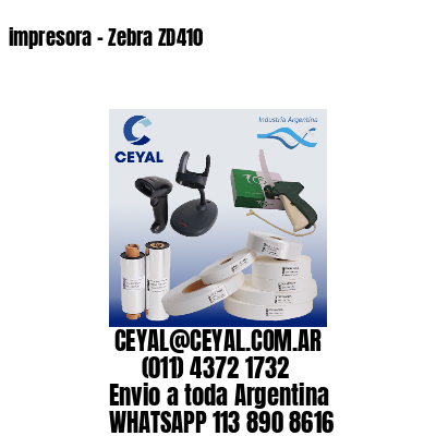 impresora – Zebra ZD410