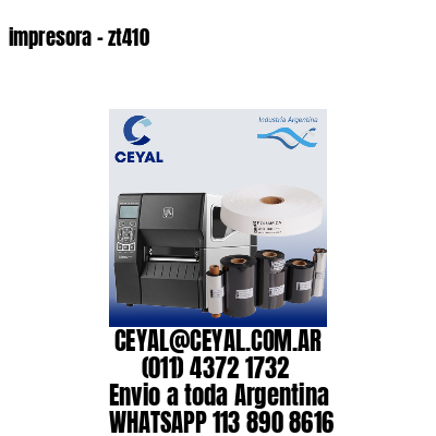 impresora – zt410