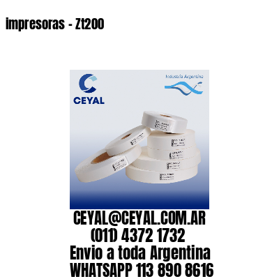 impresoras – Zt200