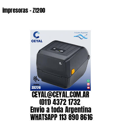 impresoras - Zt200