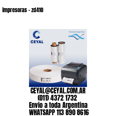 impresoras – zd410