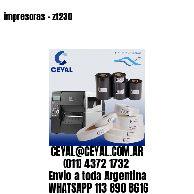 impresoras – zt230