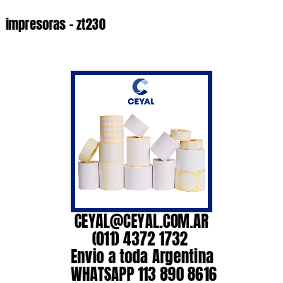 impresoras – zt230