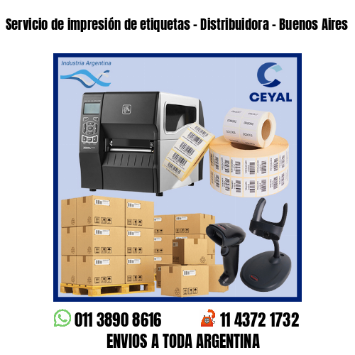 Servicio de impresión de etiquetas – Distribuidora – Buenos Aires