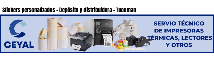 Stickers personalizados - Depósito y distribuidora - Tucuman