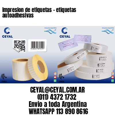 impresion de etiquetas – etiquetas autoadhesivas