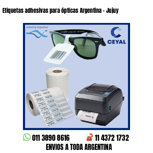 Etiquetas adhesivas para ópticas Argentina – Jujuy