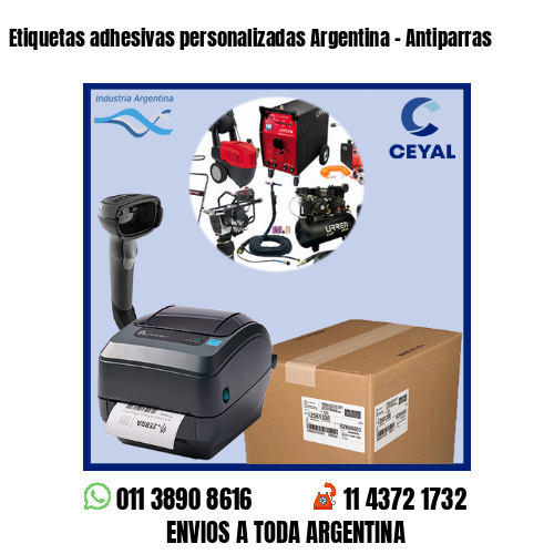 Etiquetas adhesivas personalizadas Argentina – Antiparras