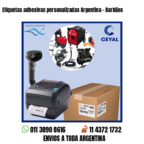 Etiquetas adhesivas personalizadas Argentina – Barbijos