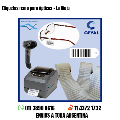 Etiquetas remo para ópticas – La Rioja