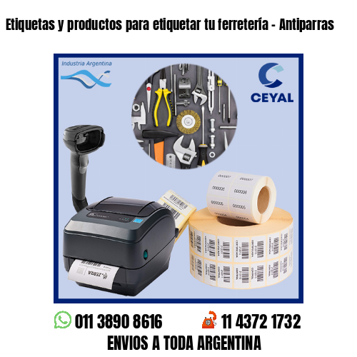 Etiquetas y productos para etiquetar tu ferretería – Antiparras