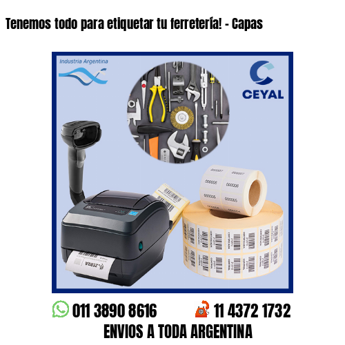 Tenemos todo para etiquetar tu ferretería! – Capas