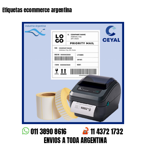 Etiquetas ecommerce argentina 