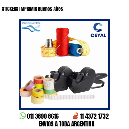 STICKERS IMPRIMIR Buenos Aires