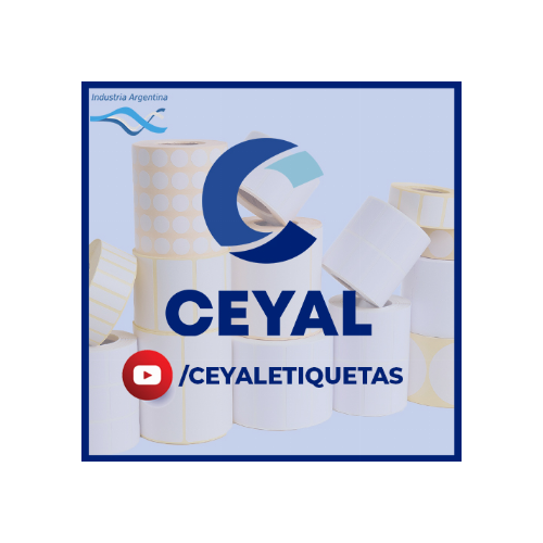 etiqueta térmica 55x44 mm caja x 5 mil
