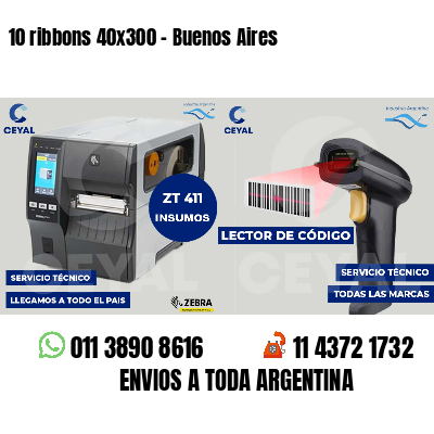 10 ribbons 40x300 - Buenos Aires
