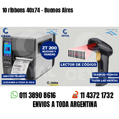 10 ribbons 40x74 - Buenos Aires