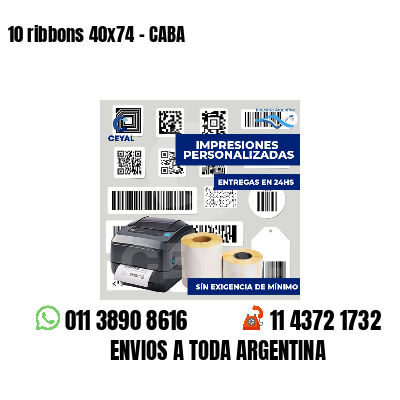 10 ribbons 40x74 - CABA