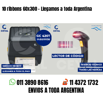 10 ribbons 60x300 - Llegamos a toda Argentina