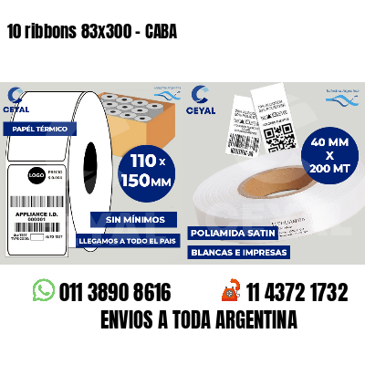 10 ribbons 83x300 - CABA