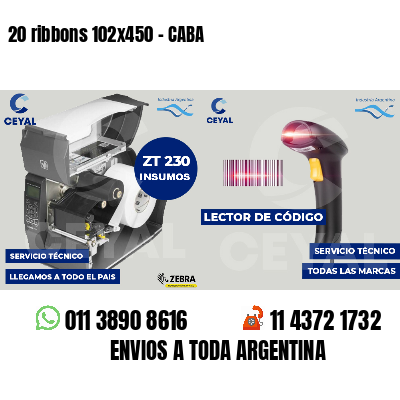 20 ribbons 102x450 - CABA