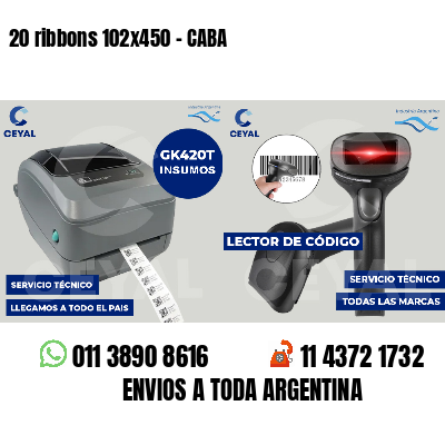 20 ribbons 102x450 - CABA